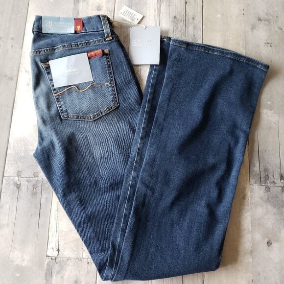 NWT - 7 For All Mankind - B(air) Kimmie Bootcut in Duchess – Size 28 - Picture 3 of 5